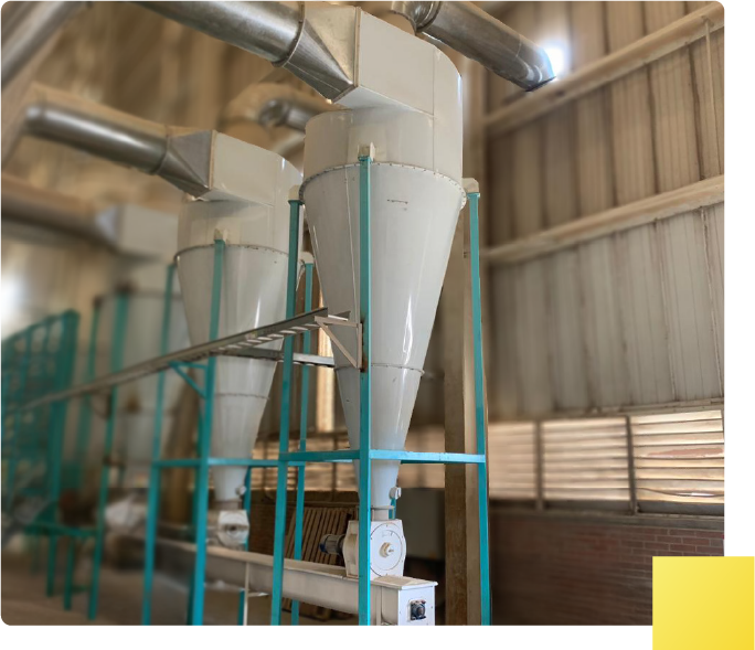 Ciclón Decantador de Particula