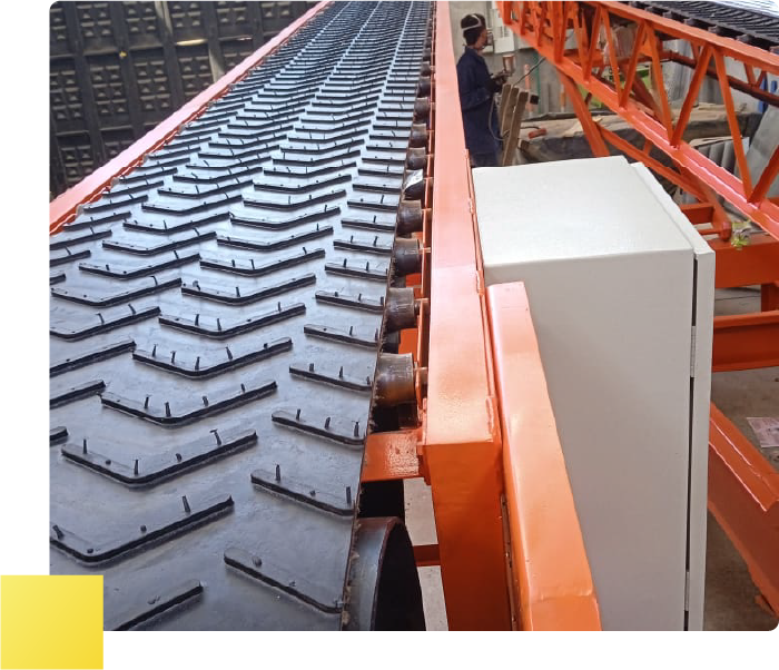 Equipos de transporte: Transportadores de banda horizontal 